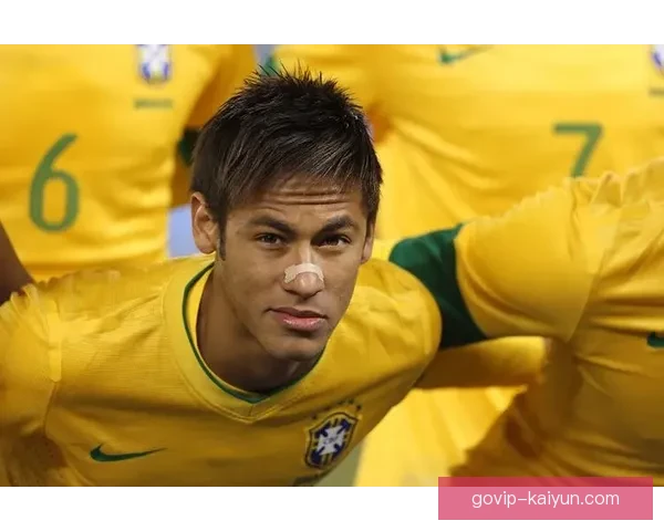 内马尔被誉为巴西足球偶像，展现了卓越的球技与风格